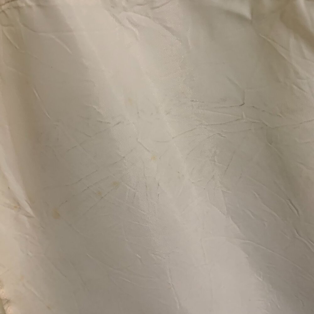 1970s Vintage Jack Bryan Cream Chiffon & Sequin Maxi Party Dress READ - Picture 8 of 12